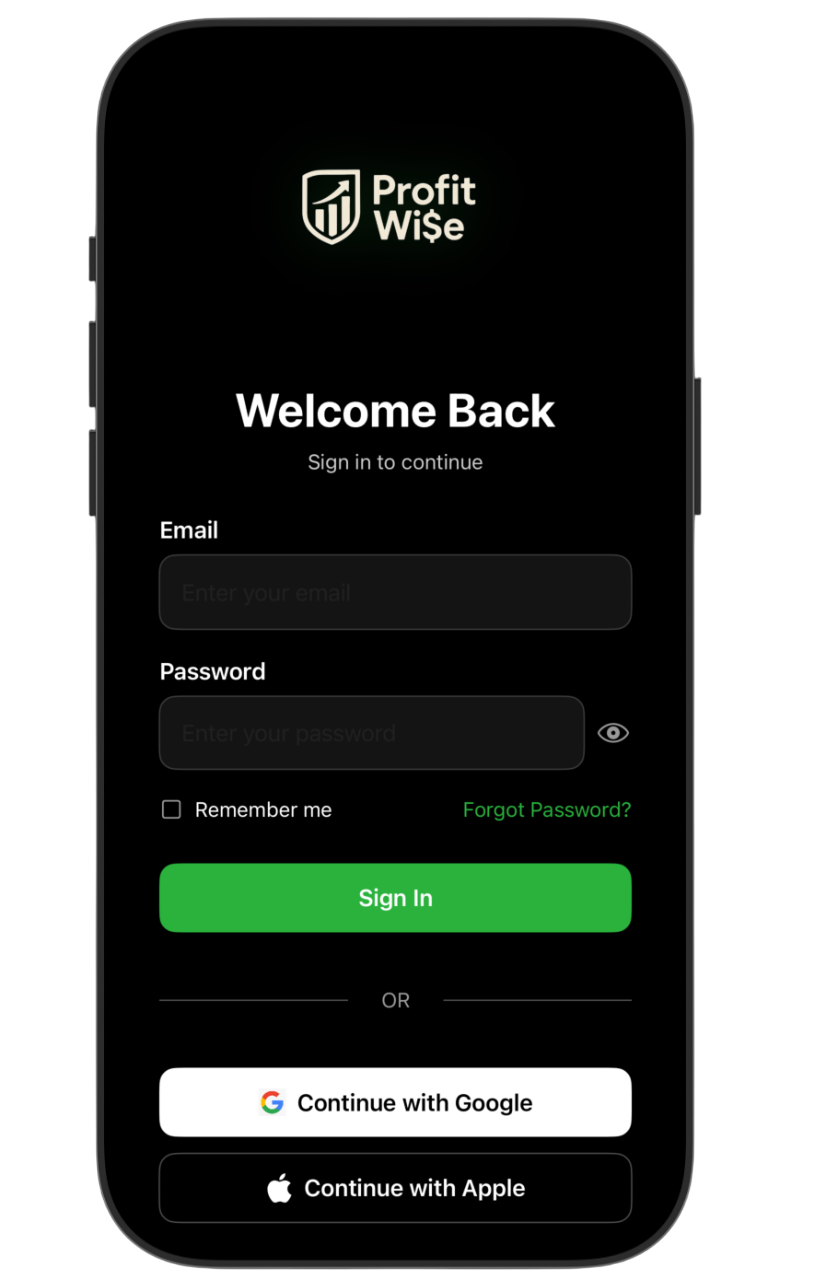 ProfitWise Login
